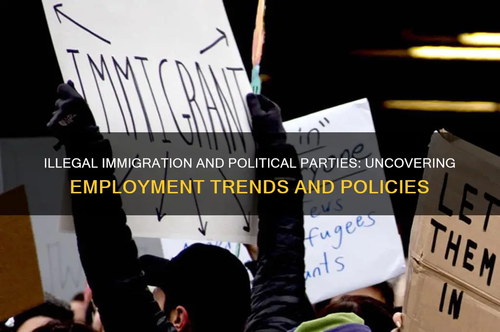 which political party hires the most illegal immigrants