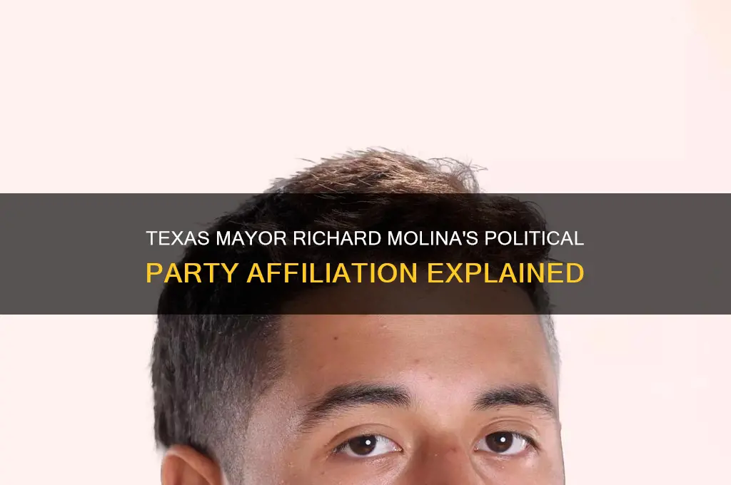 which political party i texas mayor richard molina