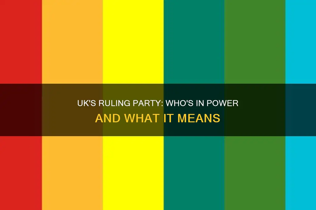 which political party in power uk