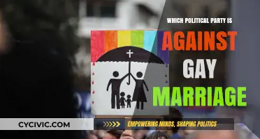 Which Political Parties Oppose Gay Marriage and Why?