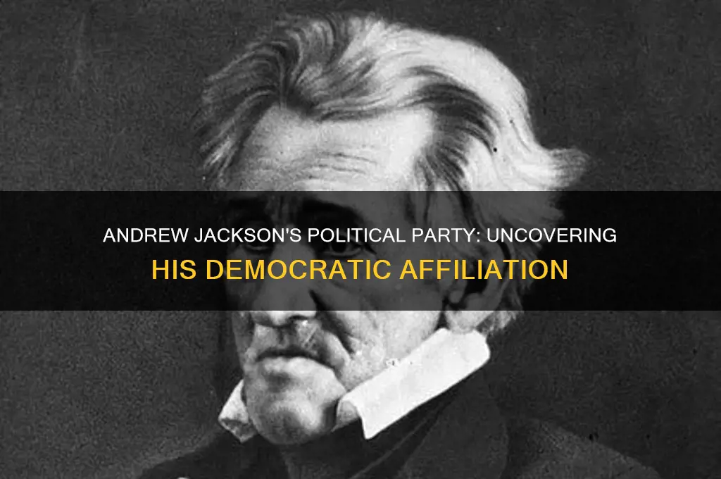 which political party is andrew jackson from