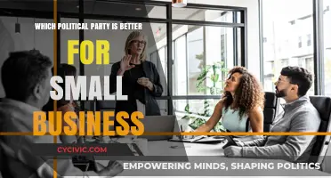 Which Political Party Supports Small Business Growth Best?
