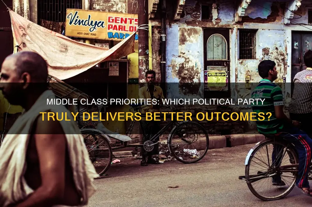 which political party is better for the middle class