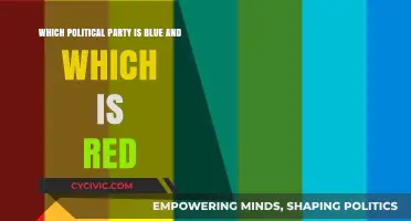 Blue vs. Red: Decoding the Political Party Color Association
