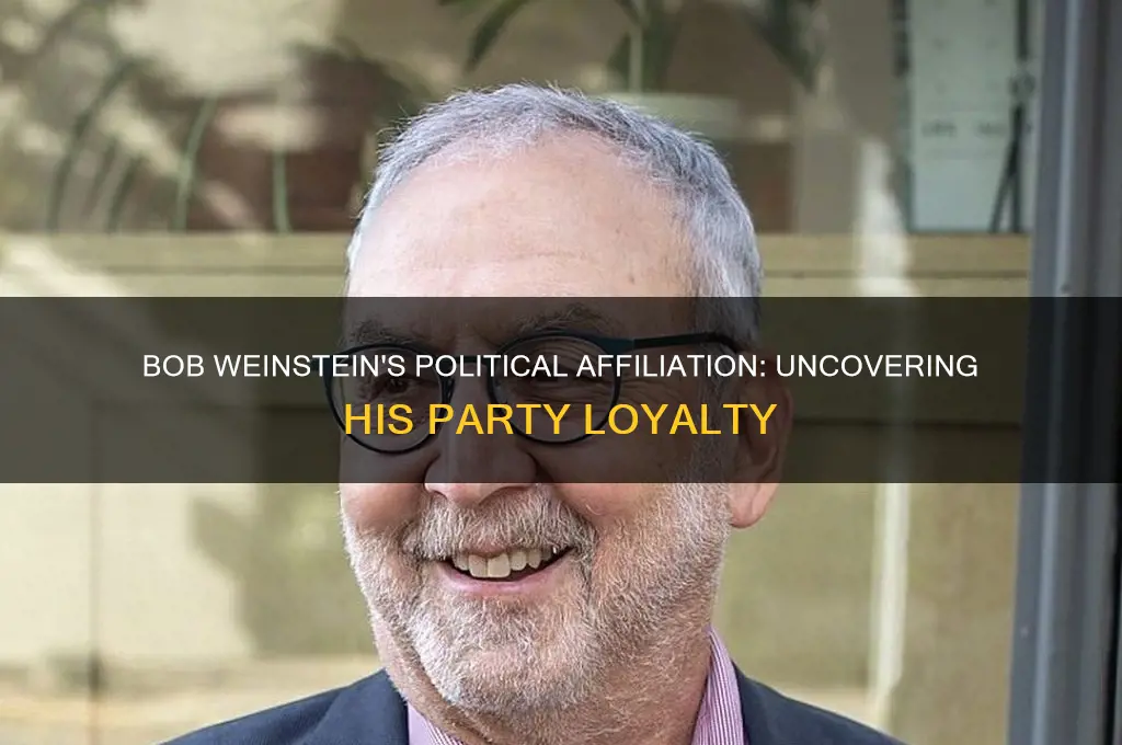 which political party is bob weinstein