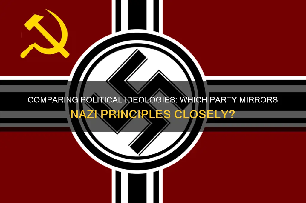 which political party is closer to nazis