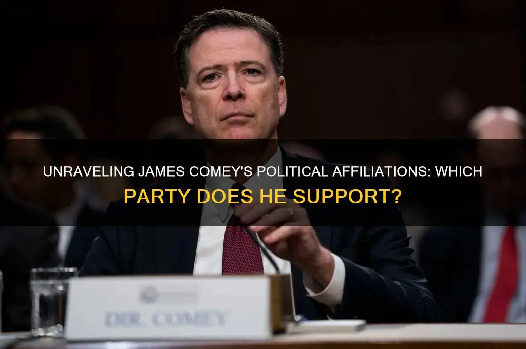 which political party is comey