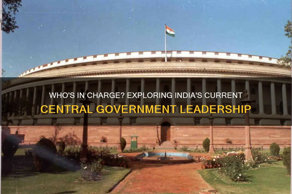 which political party is currently in power in central government