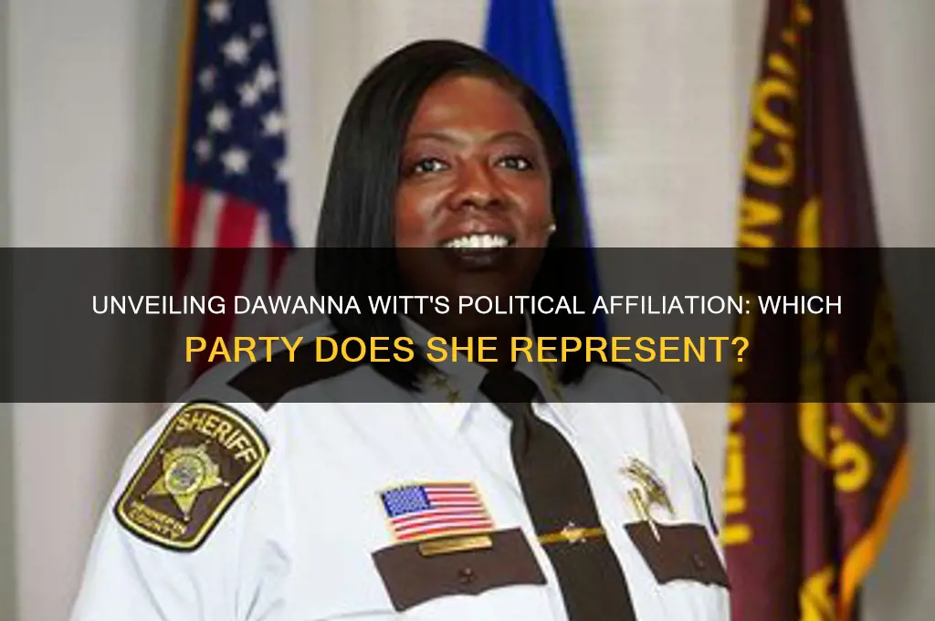which political party is dawanna witt