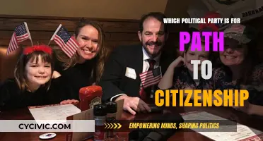 Which Political Party Supports a Path to Citizenship for Immigrants?