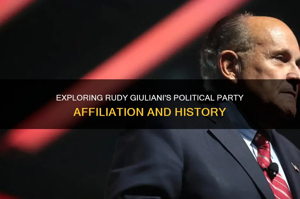 which political party is guilianni