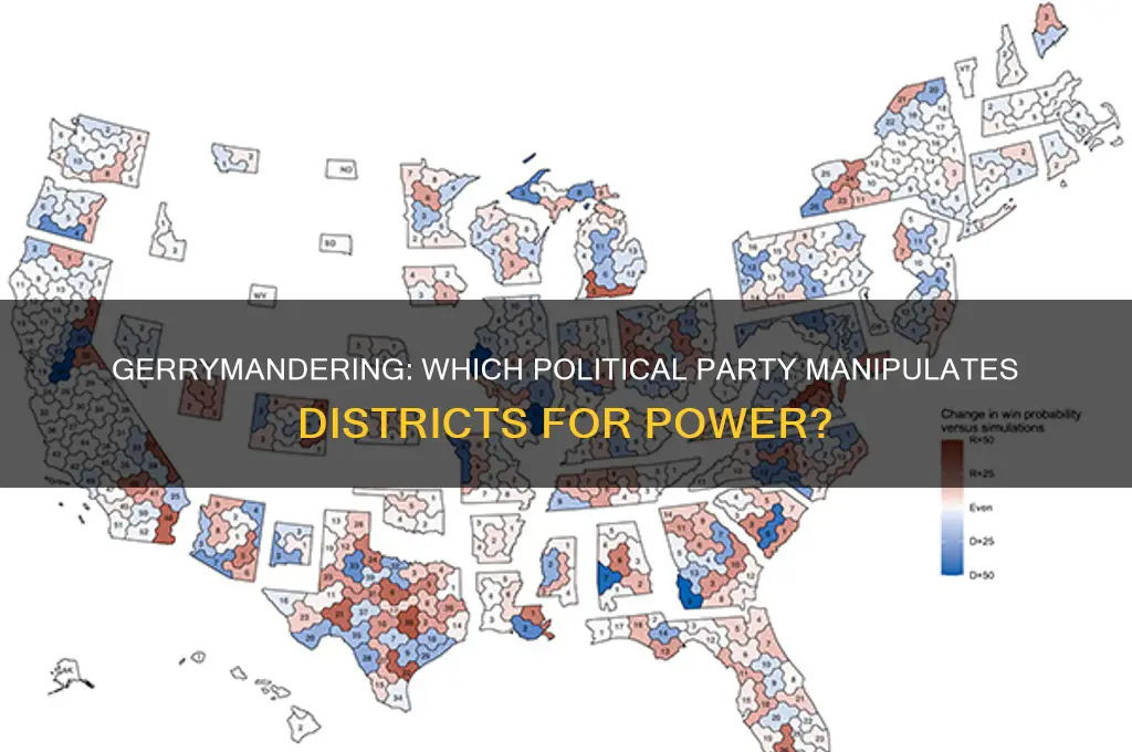 which political party is guilty of gerrymandering