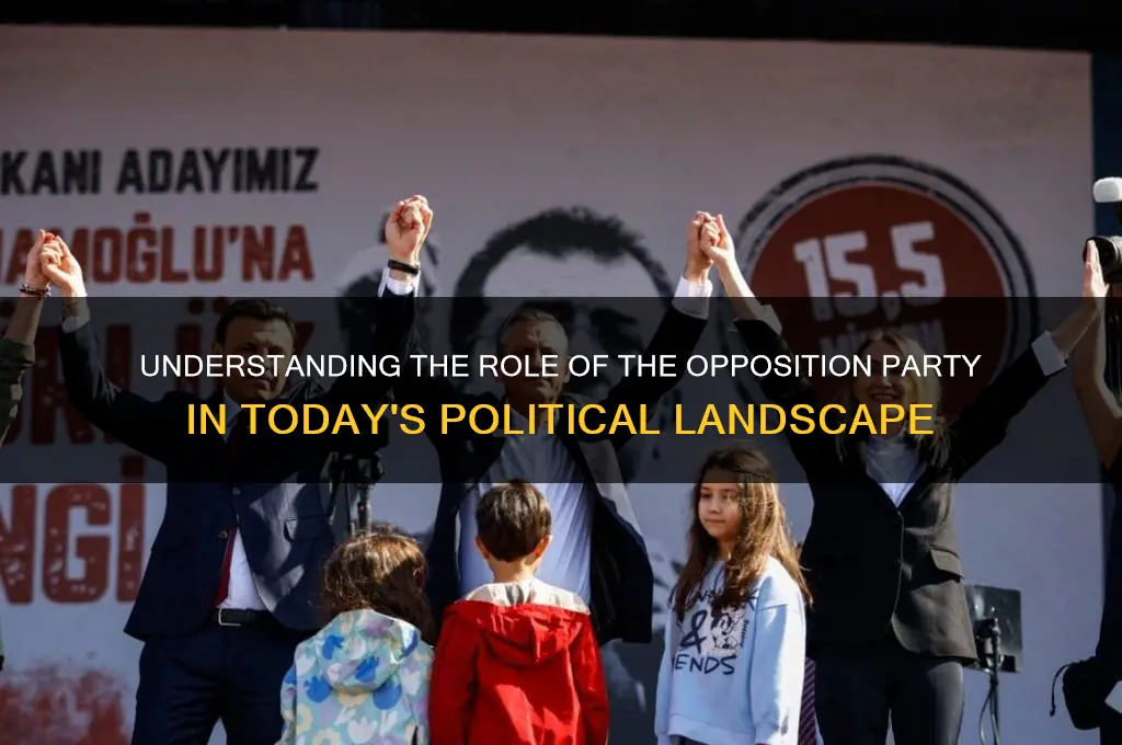 which political party is in opposition