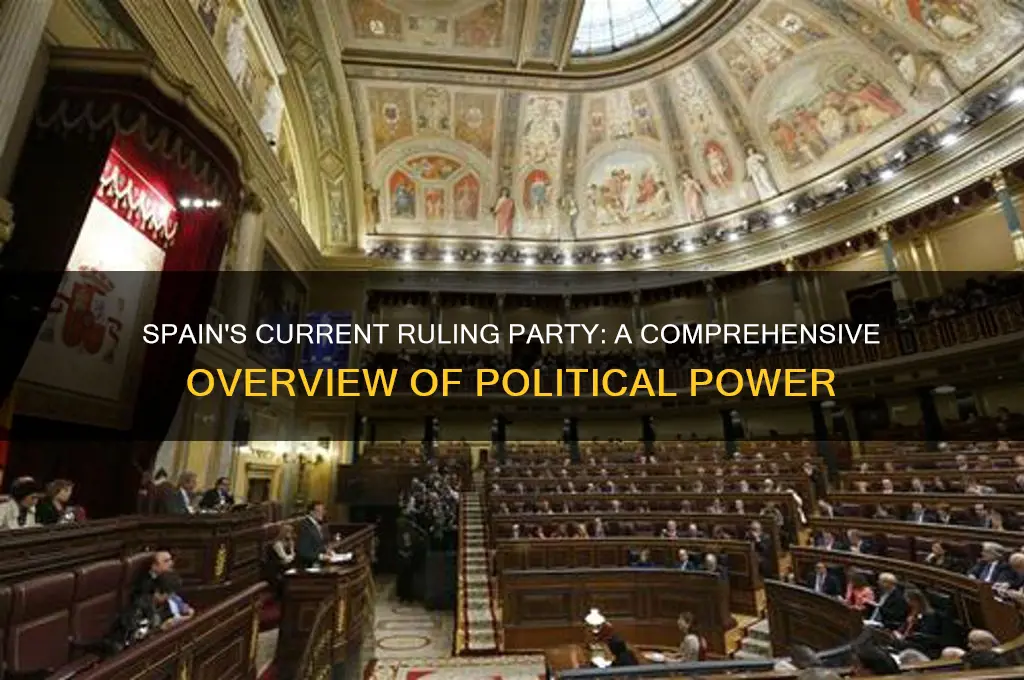 which political party is in power in spain