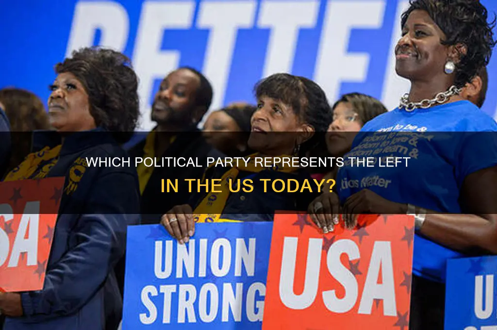 which political party is left us