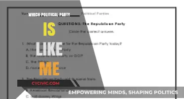 Discover Your Political Match: Which Party Aligns with Your Beliefs?