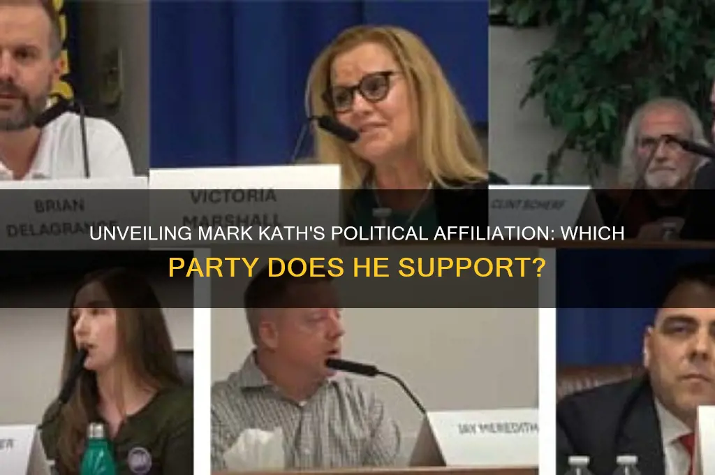 which political party is mark kath