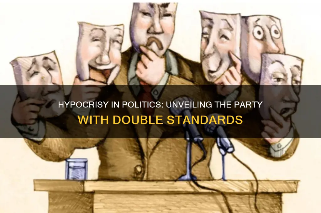 which political party is more hypocritical