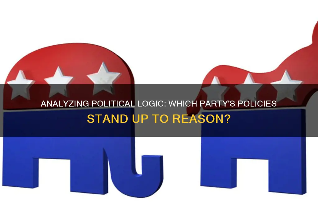 which political party is more logical