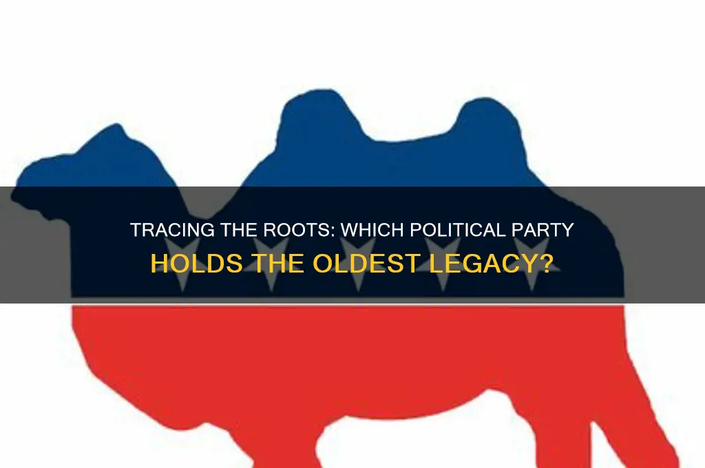 which political party is older