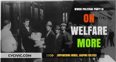 Welfare Dependency: Analyzing Political Party Affiliations and Public Assistance Usage