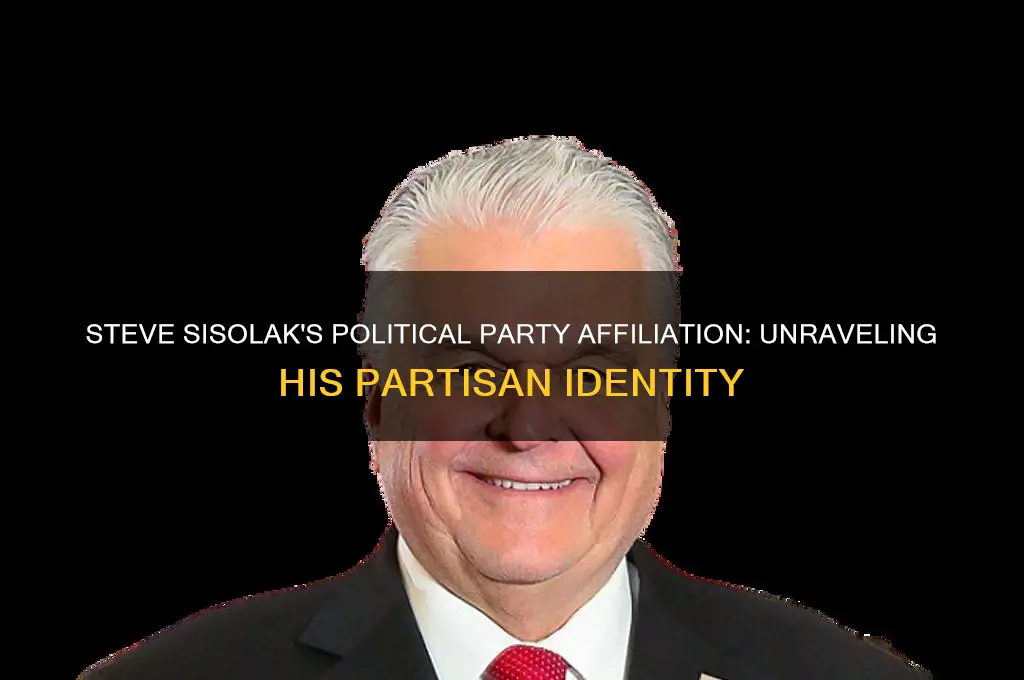 which political party is sisolak affiliated with
