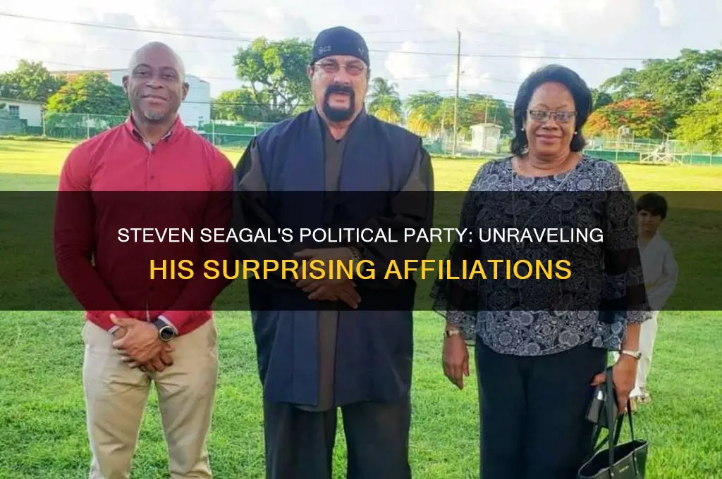 which political party is steven seagal