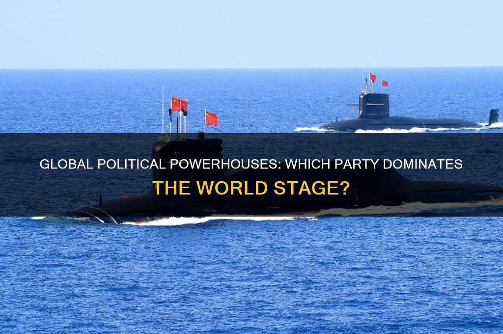 which political party is strong in world