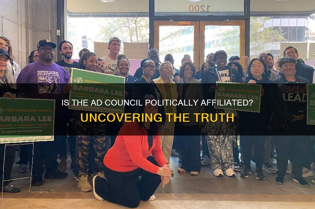 which political party is the ad council associated with