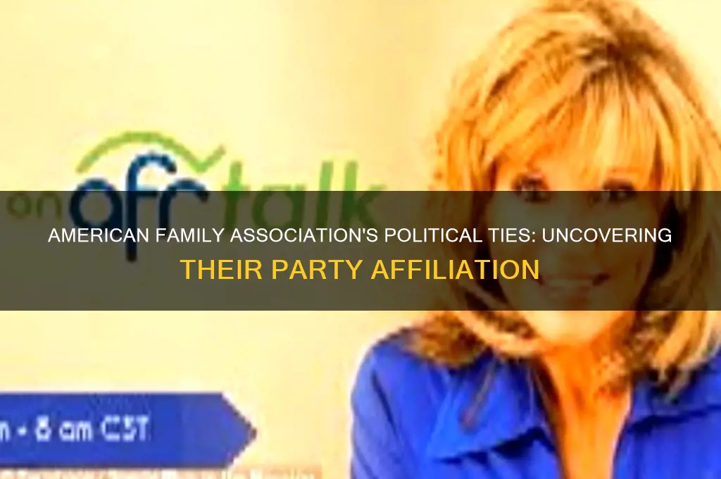 which political party is the american family association with
