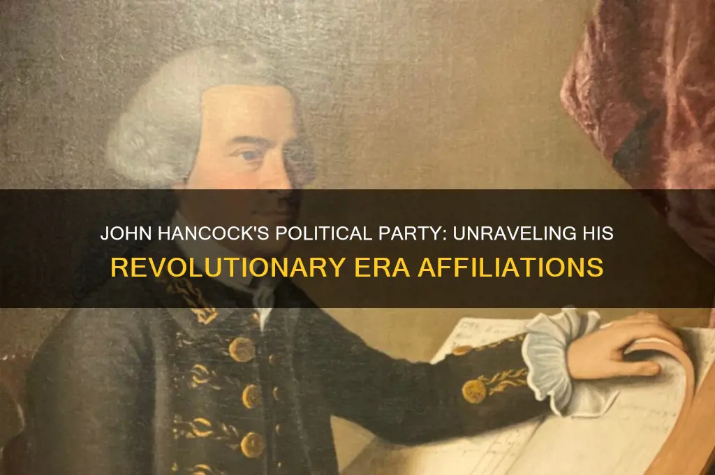 which political party john hancock