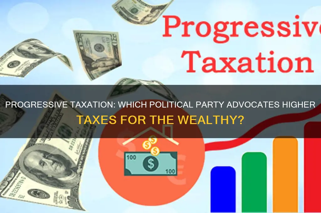 which political party makess rich pay more