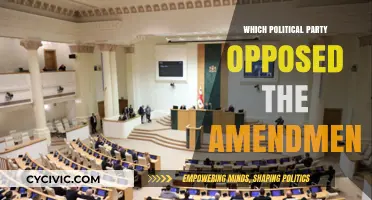 Which Political Party Stood Against the Amendment: A Historical Analysis