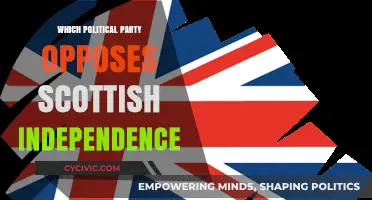 Which UK Political Party Strongly Opposes Scottish Independence?