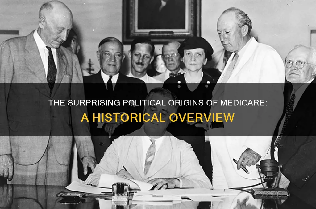 which political party originally designed the medicare program