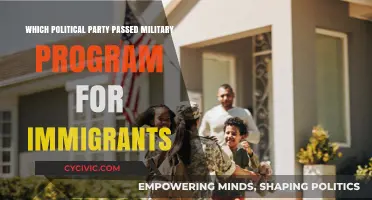 Military Access for Immigrants: Which Political Party Championed the Program?