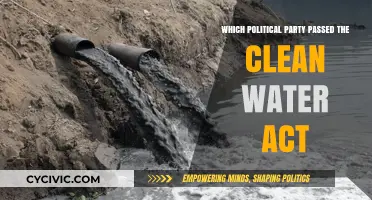 The Clean Water Act: Which Political Party Championed Its Passage?