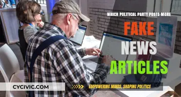 Fake News and Political Parties: Who Spreads More Misinformation?