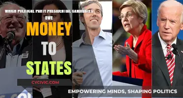 Which Presidential Candidates Owe Money to States?
