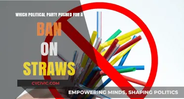 Which Party Championed the Plastic Straw Ban Movement?