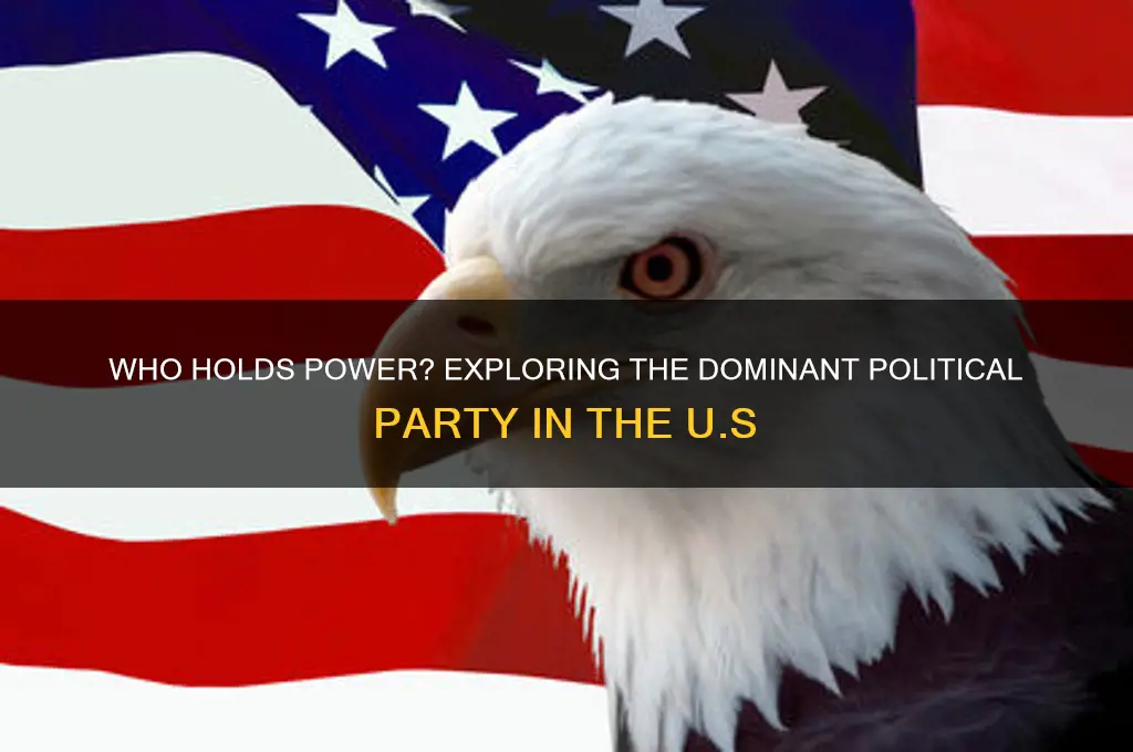 which political party rules the united states