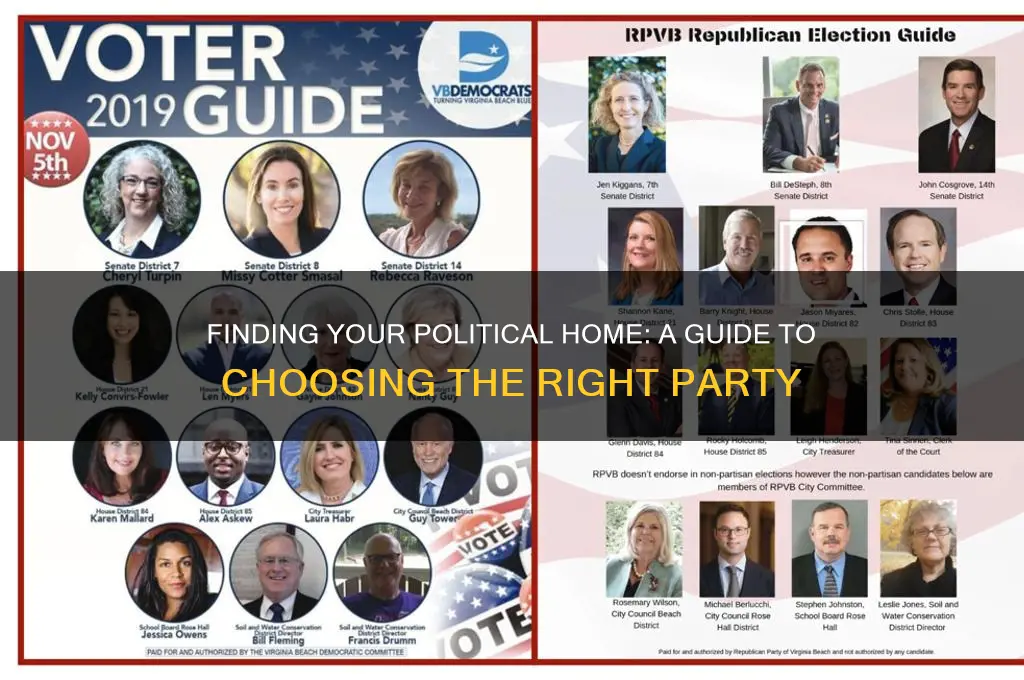 which political party should i belong to