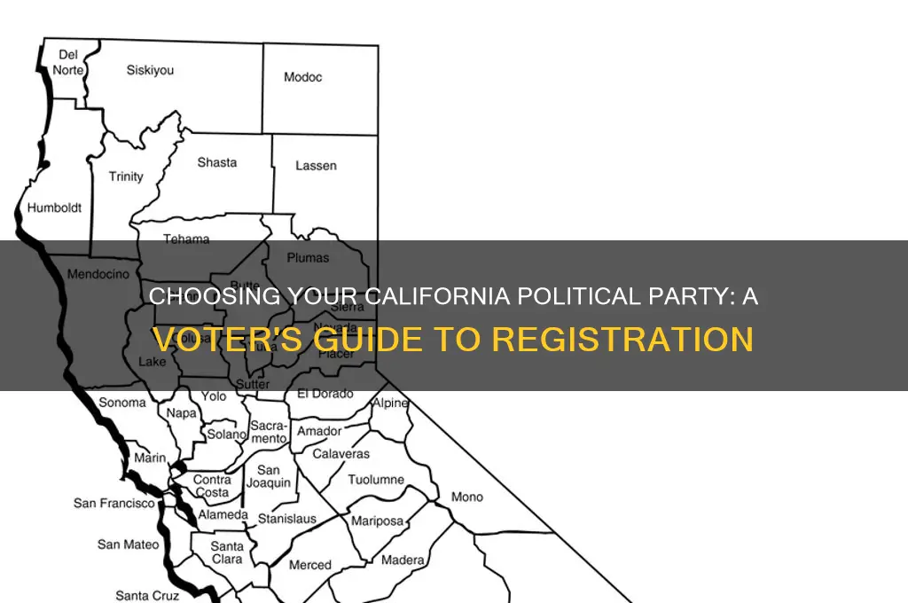 which political party should i register california