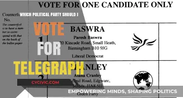 Choosing Your Vote: A Guide to UK Political Parties via Telegraph