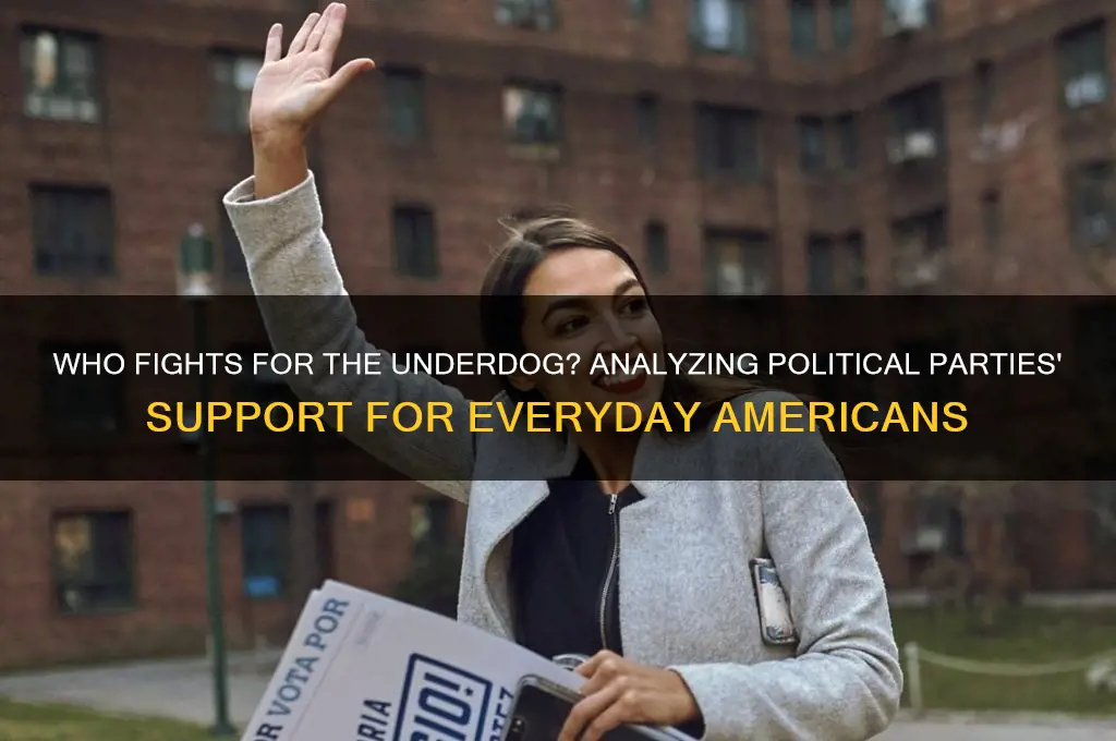 which political party stands up for the little guy