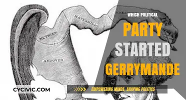 The Origins of Gerrymandering: Which Political Party Drew the First Lines?