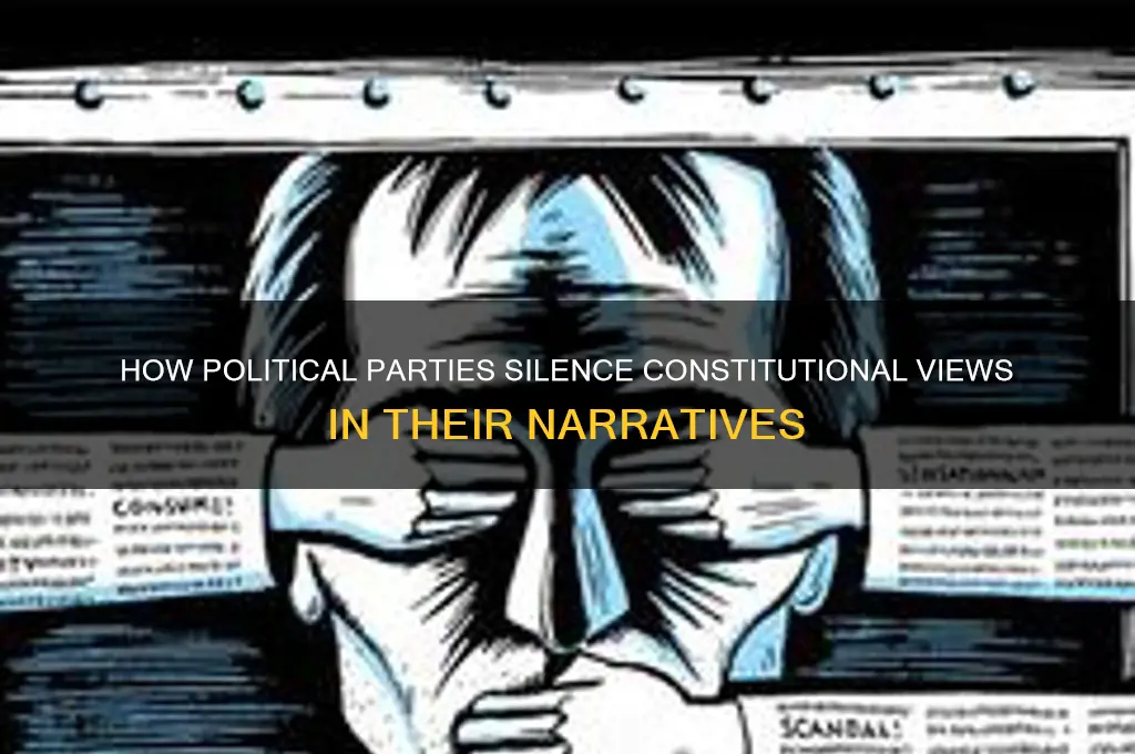 which political party story bars their views off the constitution
