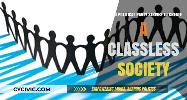Striving for Equality: Which Political Party Champions a Classless Society?