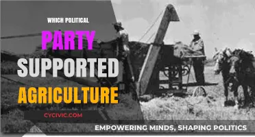 Which Political Party Championed Agriculture: A Historical Overview