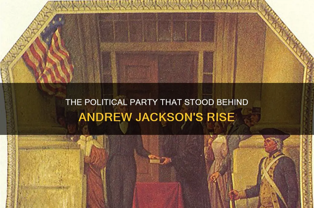 which political party supported andrew jackson